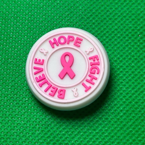 CROCS Accessories - 🌼 (5/$10 or 10/$15) NEW “Breast Cancer” 🎀 Croc Charm Collection